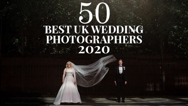 50 Best UK wedding photographers 2020 banner