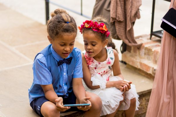 Kids playing games