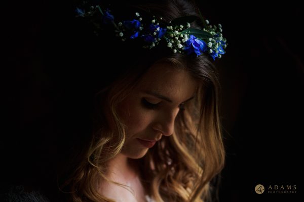portrait of the bride